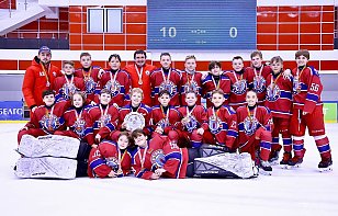 Команда «Юности» стала бронзовым призером первенства школ среди хоккеистов 2012 года рождения