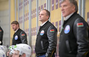 Сергей Стась: пропустили, но быстро забыли про эту шайбу и продолжали играть правильно. В целом – хороший, боевой хоккей