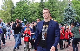 Павел Карнаухов поделился эмоциями от презентации Кубка Гагарина